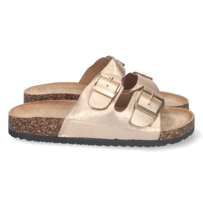 Sandalia de Plana Bio con Hebillas