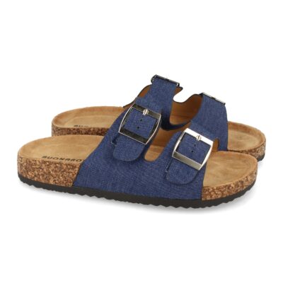 Sandalia de Plana Bio con Hebillas