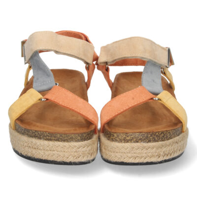 Sandalia Plana con Yute y Velcro - Imagen 3