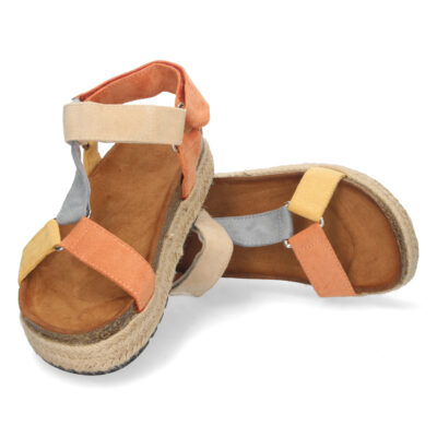 Sandalia Plana con Yute y Velcro - Imagen 5