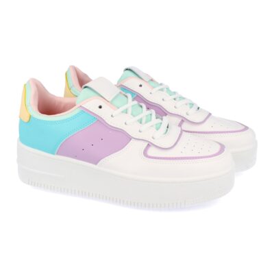 Zapatilla de Plataforma con Cordones