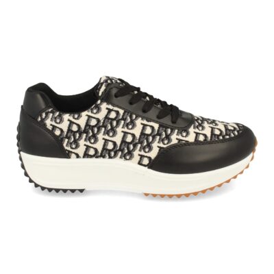 Zapatilla con Estampado y Cordones - Imagen 2