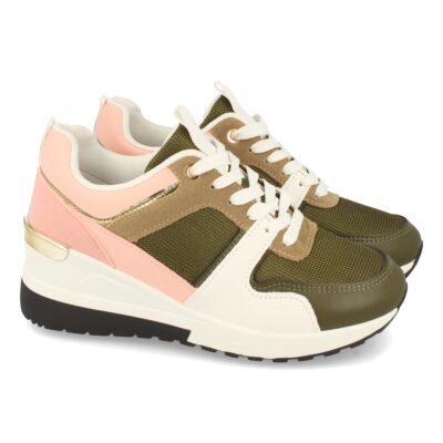 Zapatillas de Cuña con Cordones