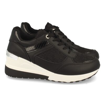 Zapatilla de Cuña con Cordones
