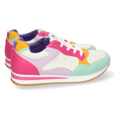 Zapatilla Plana Multicolor con Cordones - Imagen 4