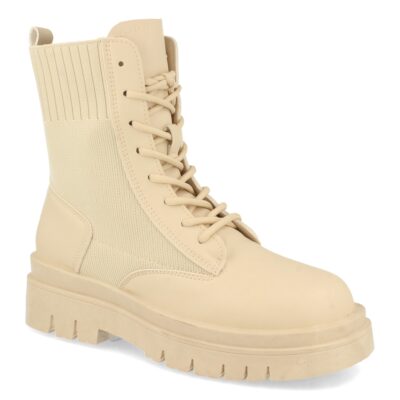 Botin Plano con Elastico y Cordones - Imagen 3