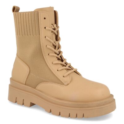 Botin Plano con Elastico y Cordones - Imagen 3