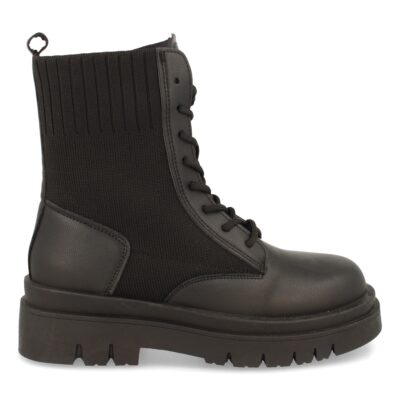 Botin Plano con Elastico y Cordones - Imagen 2