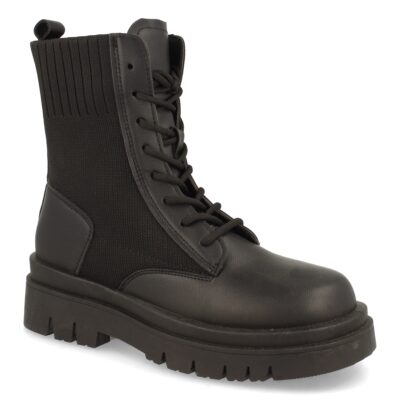 Botin Plano con Elastico y Cordones - Imagen 3