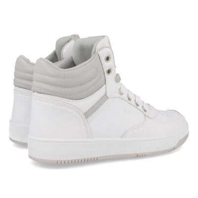 Zapatilla Abotinada Multicolor con Cordones - Imagen 4