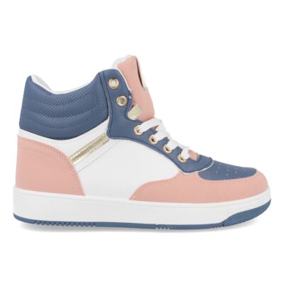Zapatilla Abotinada Multicolor con Cordones - Imagen 2