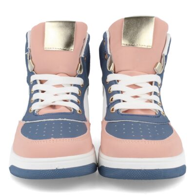 Zapatilla Abotinada Multicolor con Cordones - Imagen 3