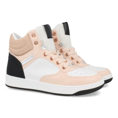 Zapatilla Abotinada Multicolor con Cordones