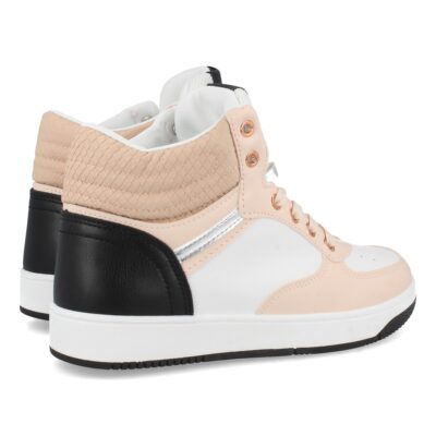 Zapatilla Abotinada Multicolor con Cordones - Imagen 4