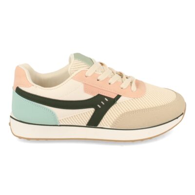 Zapatilla Plana Multicolor con Cordones - Imagen 2
