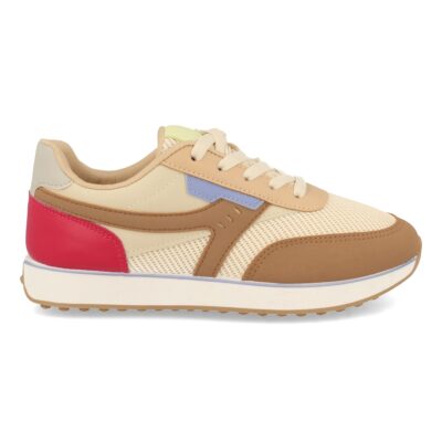 Zapatilla Plana Multicolor con Cordones - Imagen 2