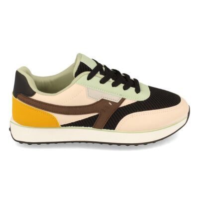 Zapatilla Plana Multicolor con Cordones - Imagen 2