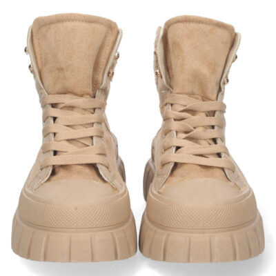 Botin de Plataforma Forrado con Cordones - Imagen 3