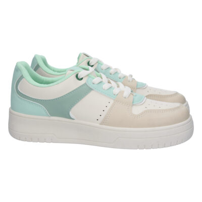 Deportiva plana mujer colores pastel - Imagen 2