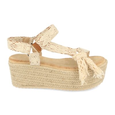 Sandalia de Plataforma con Velcro - Imagen 2