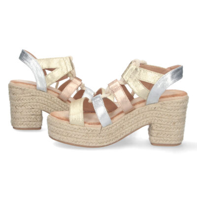Sandalia de Tacon y Plataforma con Cordones - Imagen 5