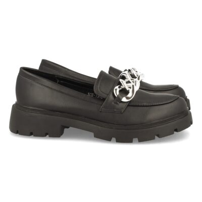 Mocasin Plano con Cadena