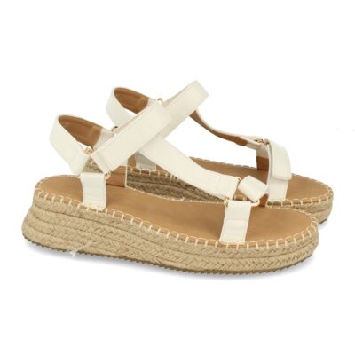 Sandalia de Yute con Velcro