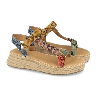 Sandalia de Yute con Velcro