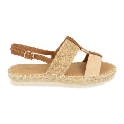 Sandalias Plana con Yute y Hebilla - Imagen 2