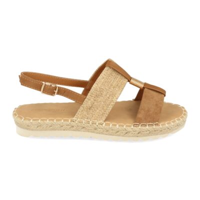 Sandalias Plana con Yute y Hebilla - Imagen 2