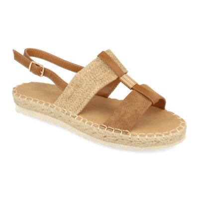 Sandalias Plana con Yute y Hebilla - Imagen 3