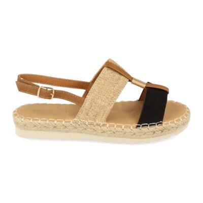 Sandalias Plana con Yute y Hebilla - Imagen 2