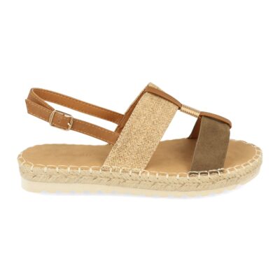 Sandalias Plana con Yute y Hebilla - Imagen 2