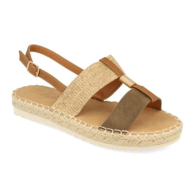 Sandalias Plana con Yute y Hebilla - Imagen 3