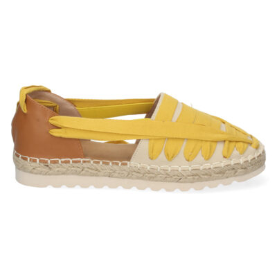 Sandalia Plana con Yute y Cordones - Imagen 2