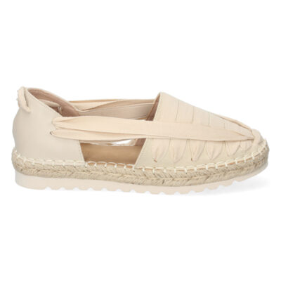 Sandalia Plana con Yute y Cordones - Imagen 2