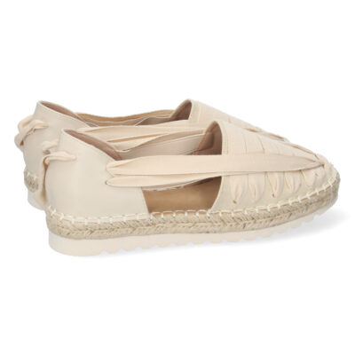 Sandalia Plana con Yute y Cordones - Imagen 4