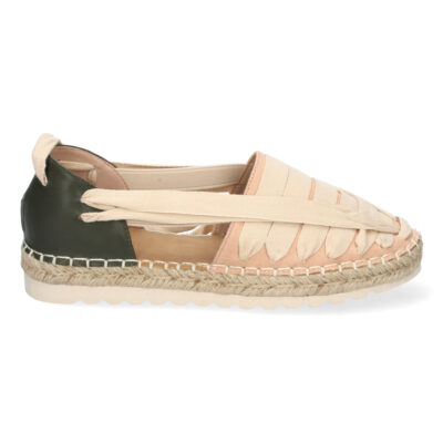 Sandalia Plana con Yute y Cordones - Imagen 2