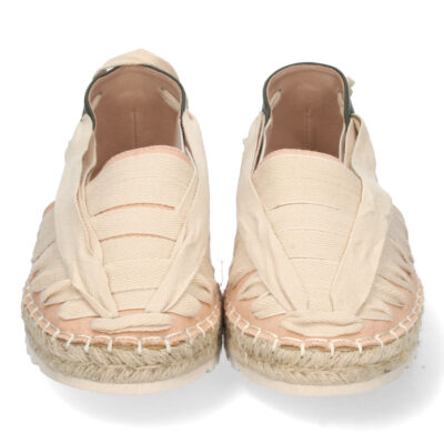 Sandalia Plana con Yute y Cordones - Imagen 3