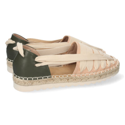 Sandalia Plana con Yute y Cordones - Imagen 4
