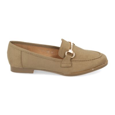 Mocasin para Mujer con Trabilla Metalica