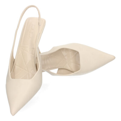Zapato de Salón con Talón Abierto - Imagen 5