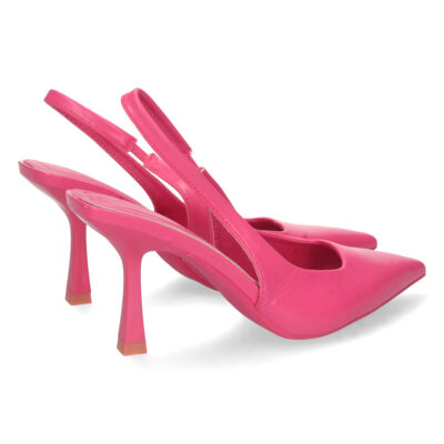 Zapato de Salon con Talon Abierto - Imagen 4