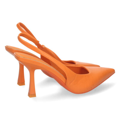 Zapato de Salon con Talon Abierto - Imagen 4
