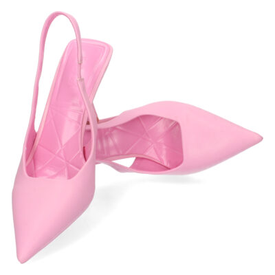 Zapato de Salón con Talón Abierto - Imagen 5