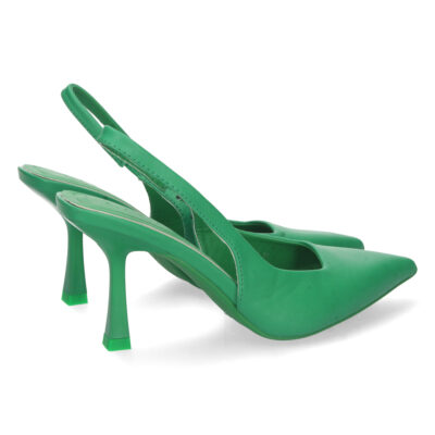 Zapato de Salon con Talon Abierto - Imagen 4