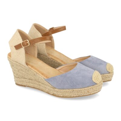 Sandalias de Estilo Valenciana con Cuña