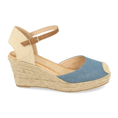 Sandalias de Estilo Valenciana con Cuña - Imagen 2