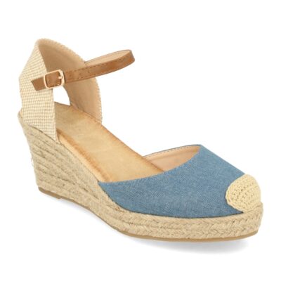 Sandalias de Estilo Valenciana con Cuña - Imagen 3