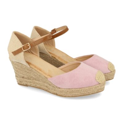 Sandalias de Estilo Valenciana con Cuña